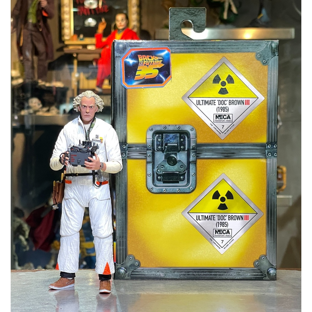 Back to the Future Action Figure Ultimate Doc Brown (1985) 18 cm