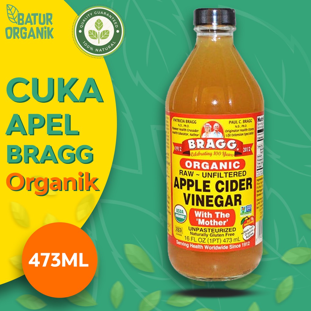 Bragg 473ml Cider Vinegar Original Apple Vinegar Shopee Philippines