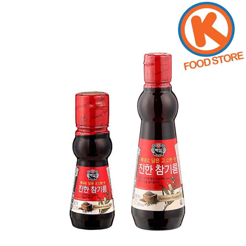 CJ Sesame Oil 80/110ml Korean Food Korean Product Shopee Philippines