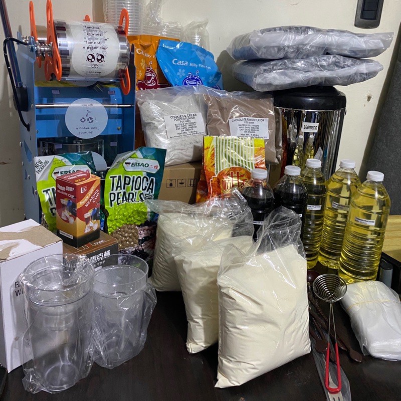 MILK TEA BUSINESS PACKAGE STARTER PACK (read product description