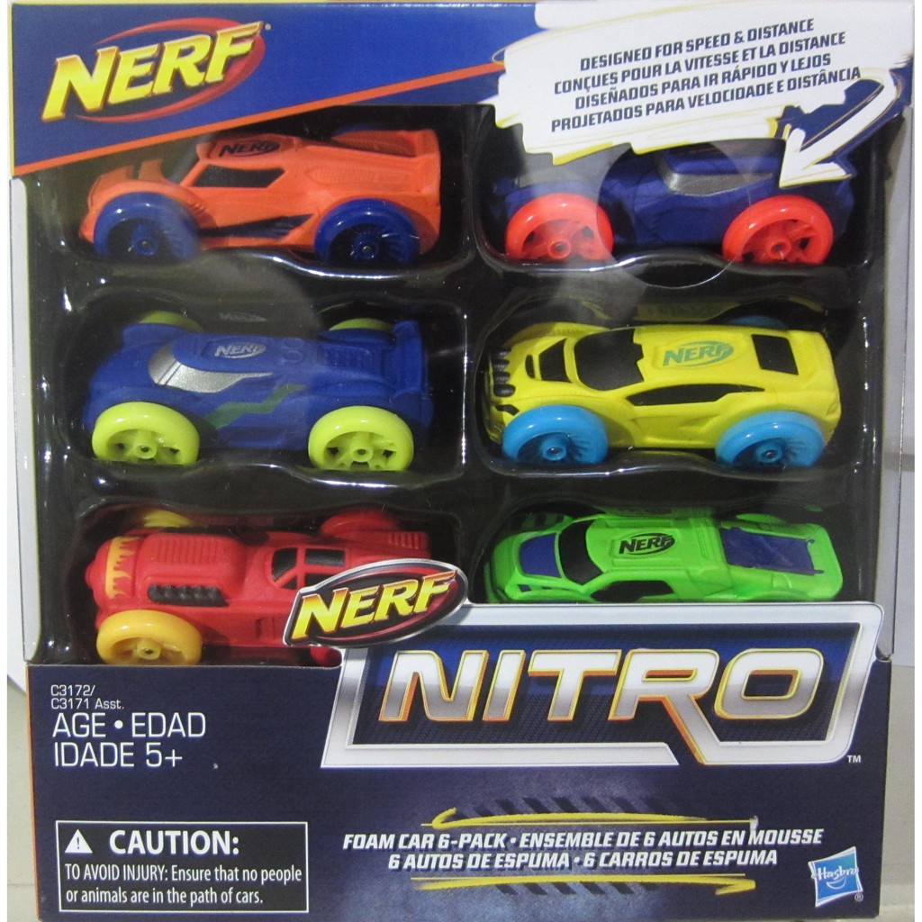 nerf nitro cars