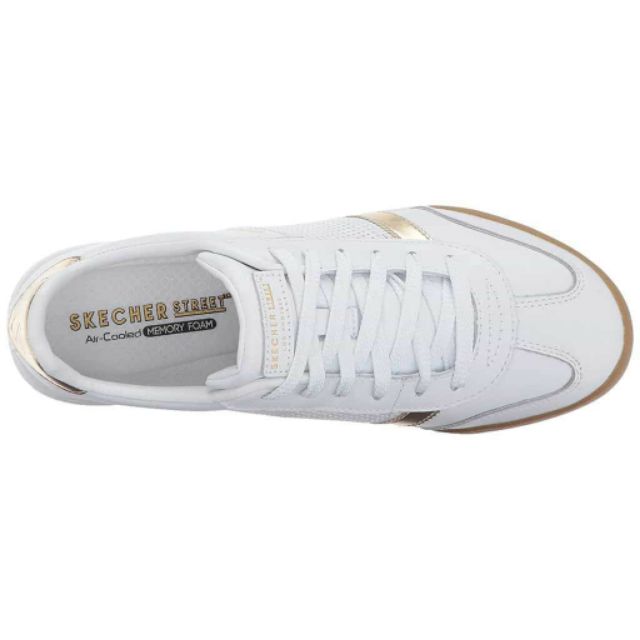 skechers gold women's sneakers