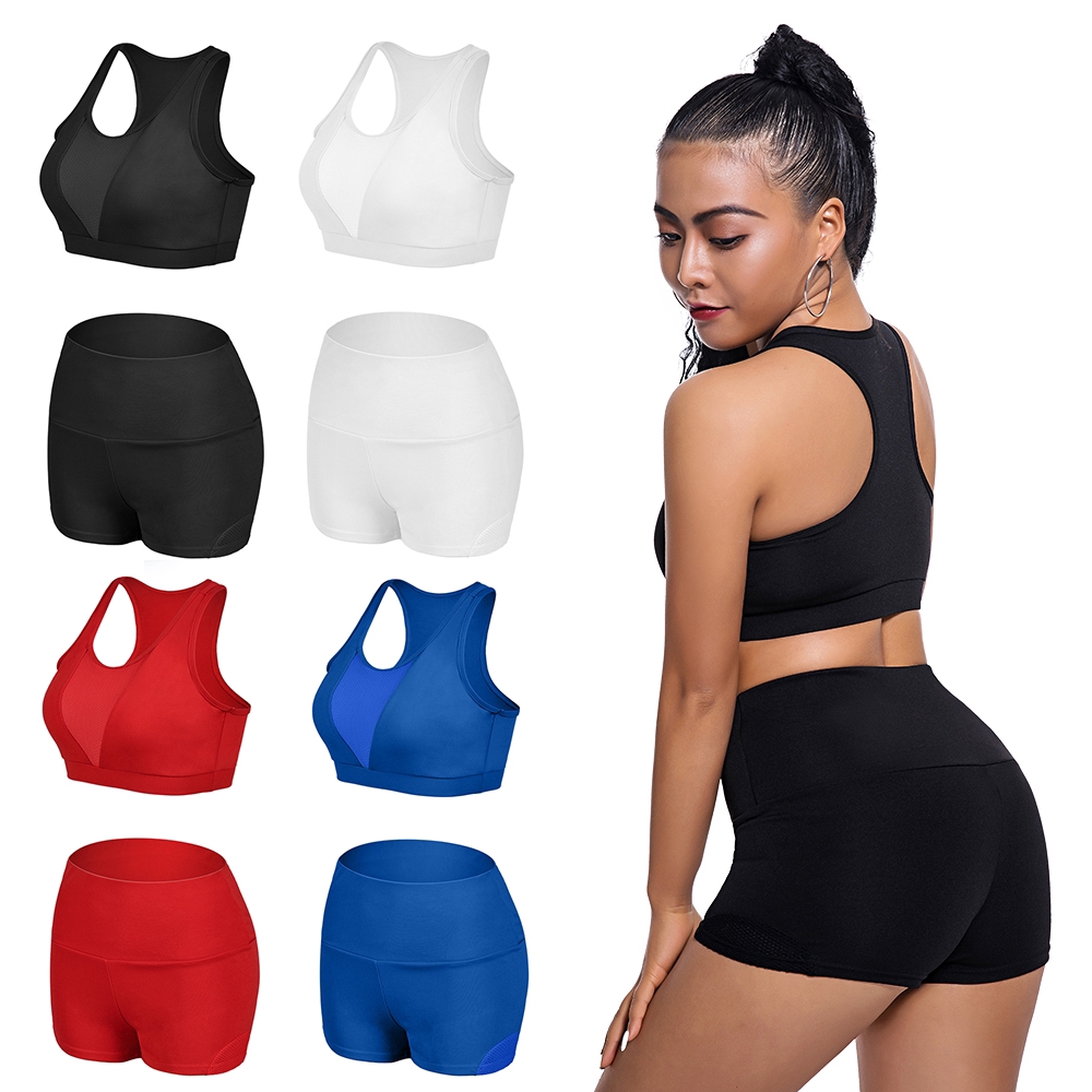 sports bra shorts set