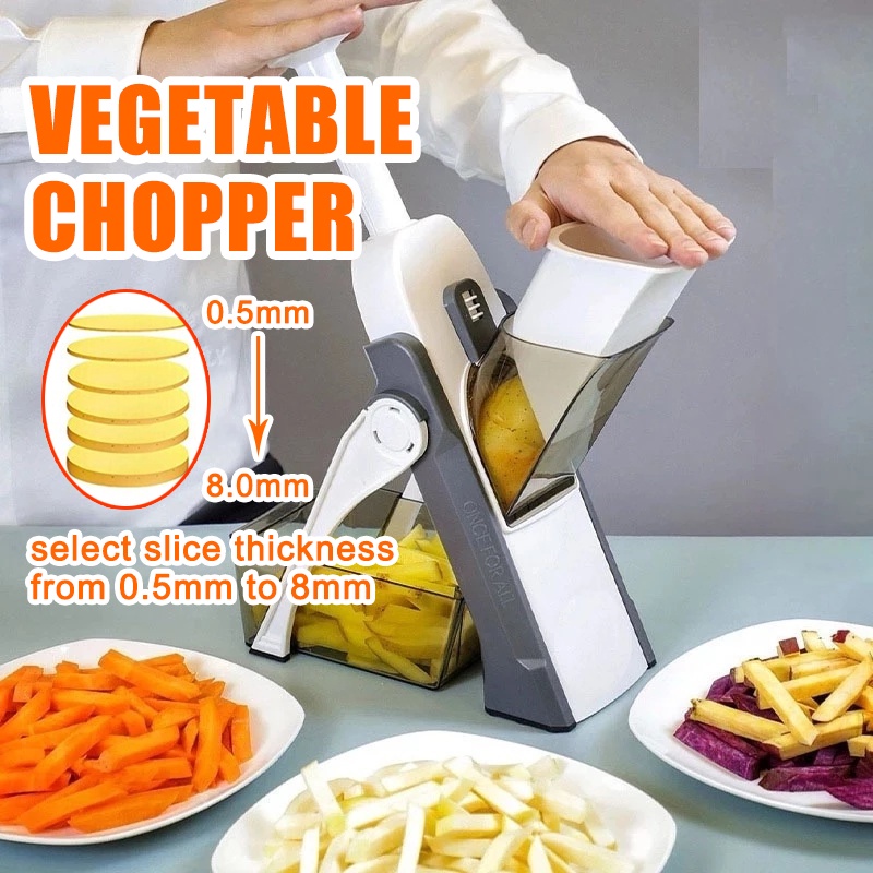 Multifunctional vegetable cutter mandoline kitchen slicer salad chopper