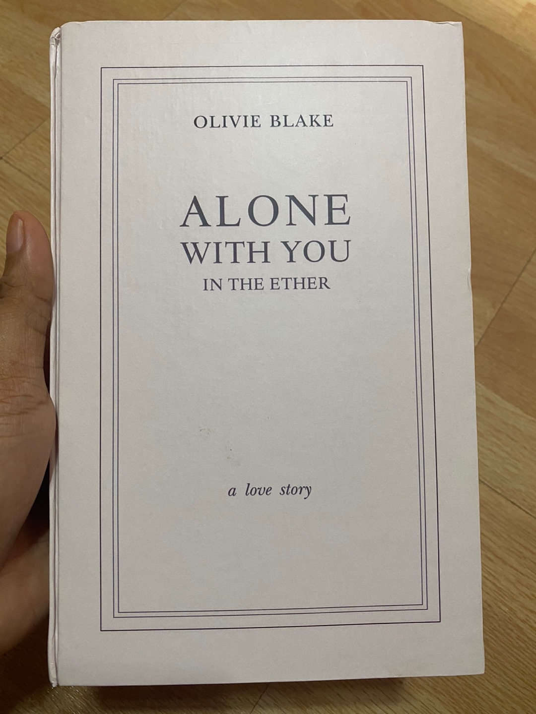 Alone With You In The Ether By Olivie Blake Shopee Philippines