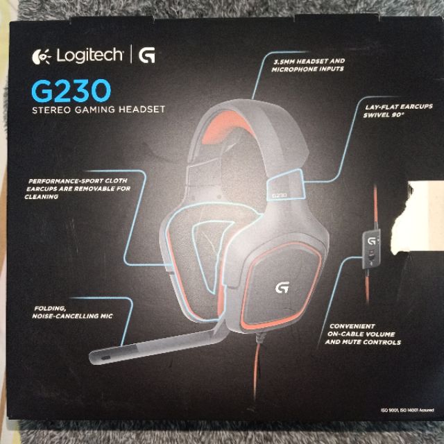 logitech g230 mic test