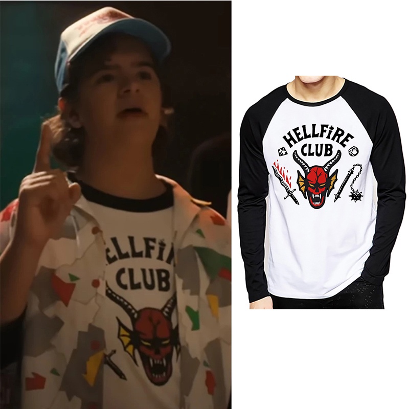 New Stranger Things 4 T Shirts Mike Tee Shirt Harajuku T-Shirt 2022 Hellfire Club Men Clothing Hip Hop Tshirt Unisex Summer Tops #3