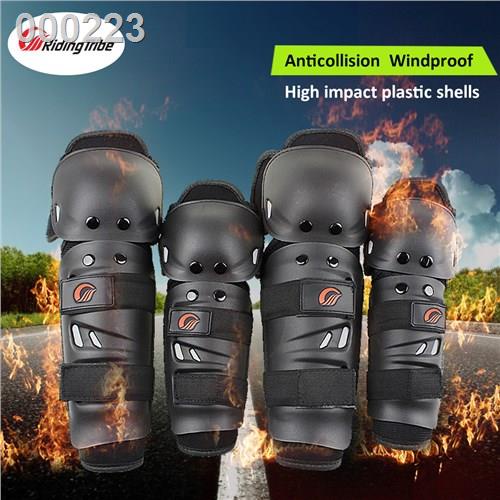 Acouto 4 Pcs Motorcycle Motocross Cycling Elbow Knee Pads Anti-fall Protective Sports Protective Gear Safety pad 