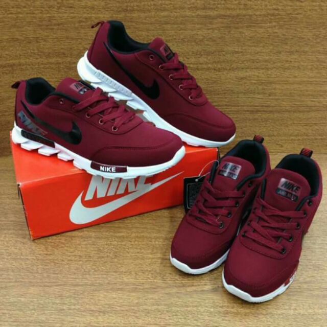 nike slippers maroon