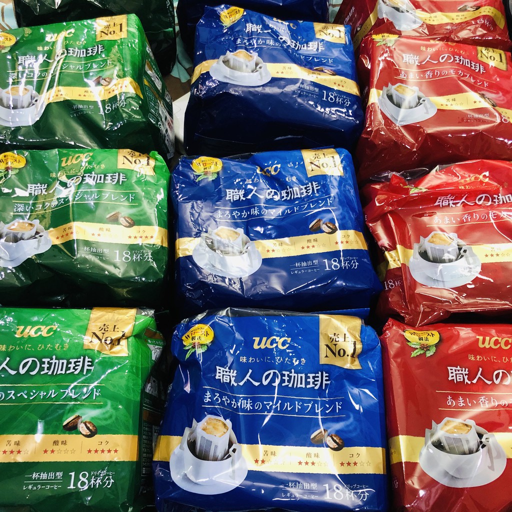 Japan UCC Instant Drip Coffee 18 pack Shopee Philippines