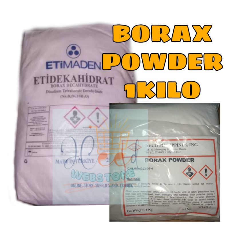 BORAX POWDER 1 KILO NOT FOR POOL USE (SUGAR LIKE POWDER) Shopee