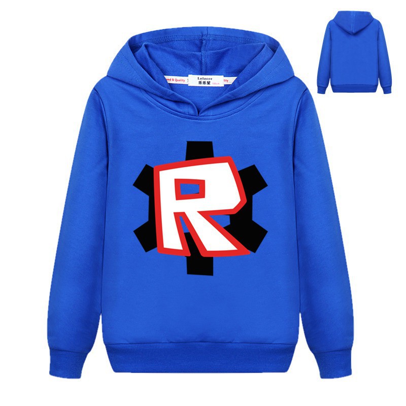 Roblox Video Game Hoodie Boys Pullover Sweatshirt Tracksuit Shopee Philippines - boys cartoon roblox hoodie sweatshirt chidlren clothing roblox red nose day girls hooded coat t shirt for kids costumes 2 12y winter jackets boys boys