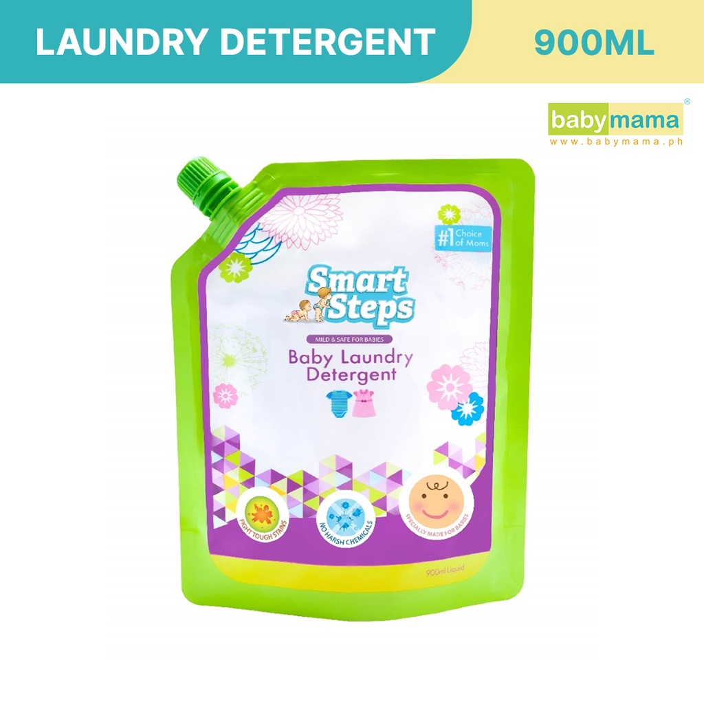 Babymama Smart Steps Baby Laundry Detergent Liquid 900ml Shopee