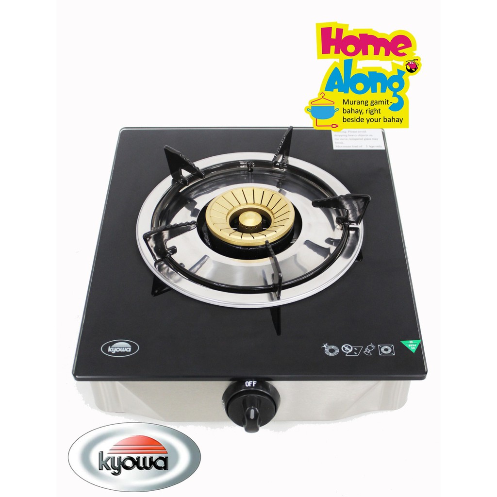 Kyowa Glass Top Single Burner Gas Stove Black KBM.KW3563/3565 Shopee