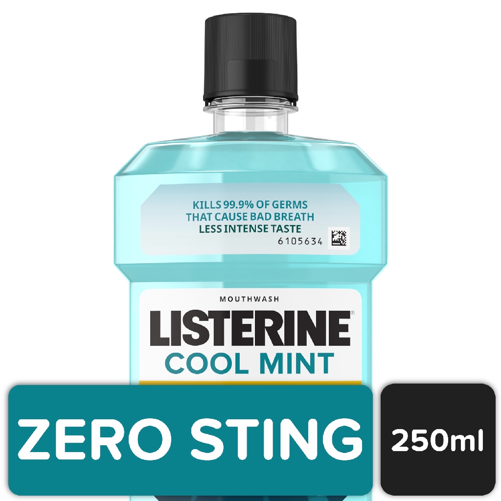 Listerine Cool Mint Zero 250ml Shopee Philippines