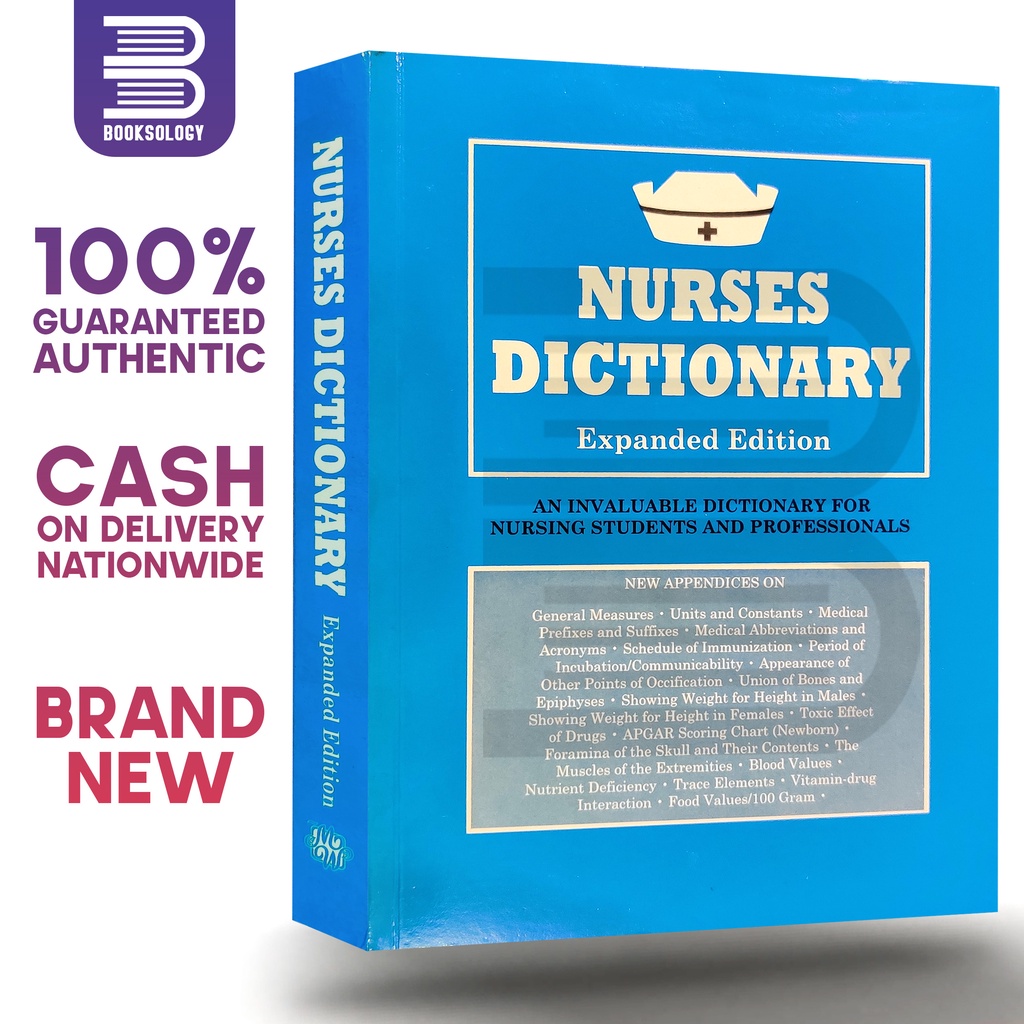 ORIGINAL NURSES DICTIONARY Expanded Edition [for Nursing Students and