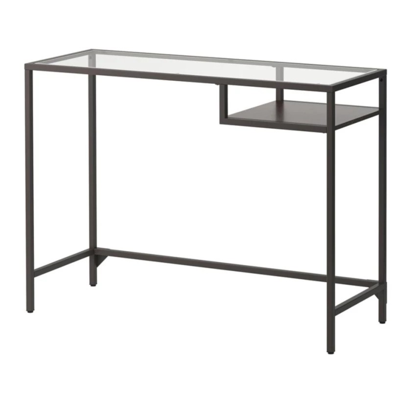 Homu IKEA VITTSJO Laptop Table Glass | Shopee Philippines