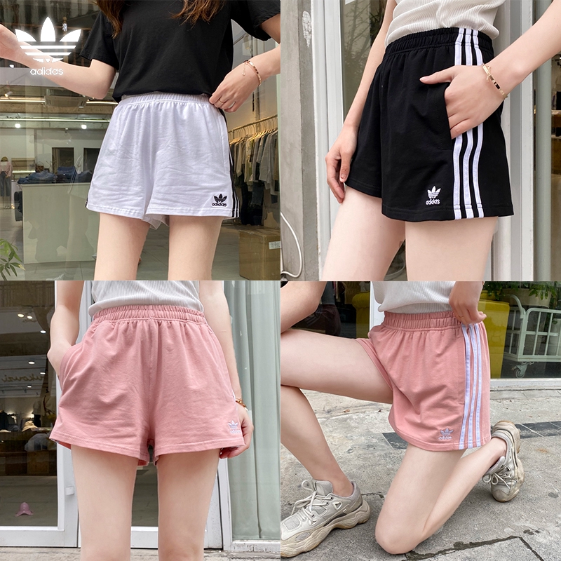 womens adidas cotton shorts