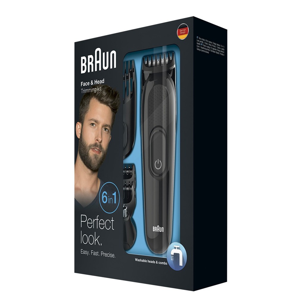 braun head and beard trimmer
