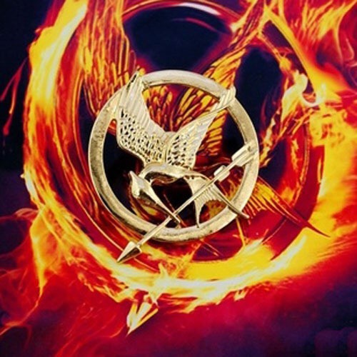Hunger Games Movie ”Mockingjay”  LOGO Prop Rep Pin Metal Brooches