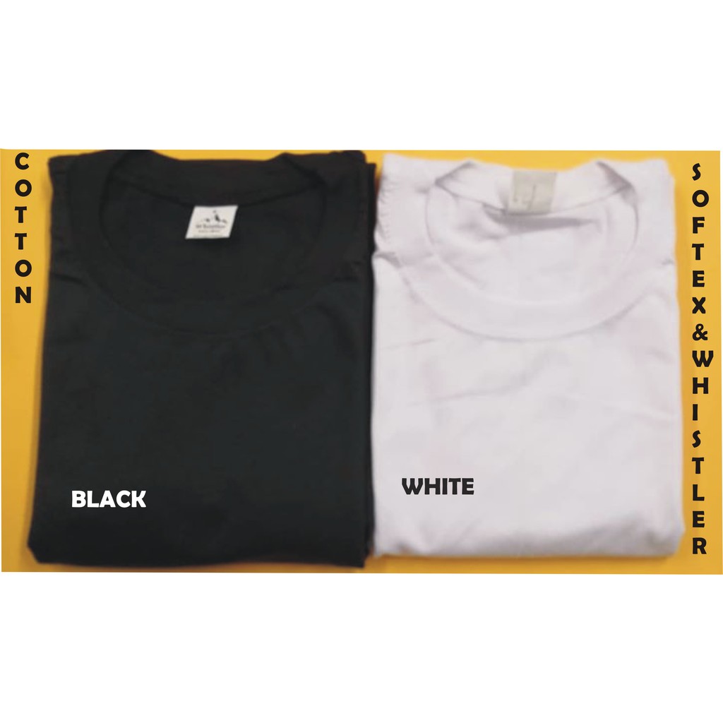 Download Black and White Softex whistler Cotton Round Neck T-Shirt ...