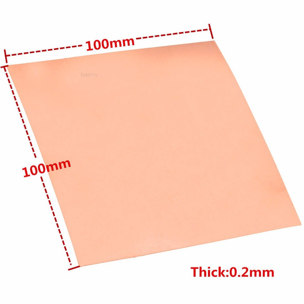10pcs 100x100mm 0.2mm 99.9% Pure Zinc Zn Sheet Plate Metal Foil 