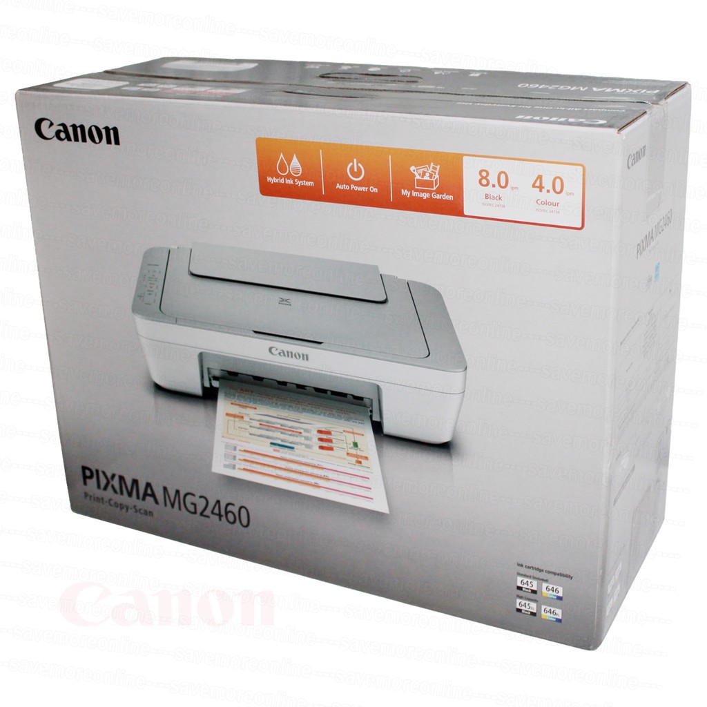 pixma mg2460 ink