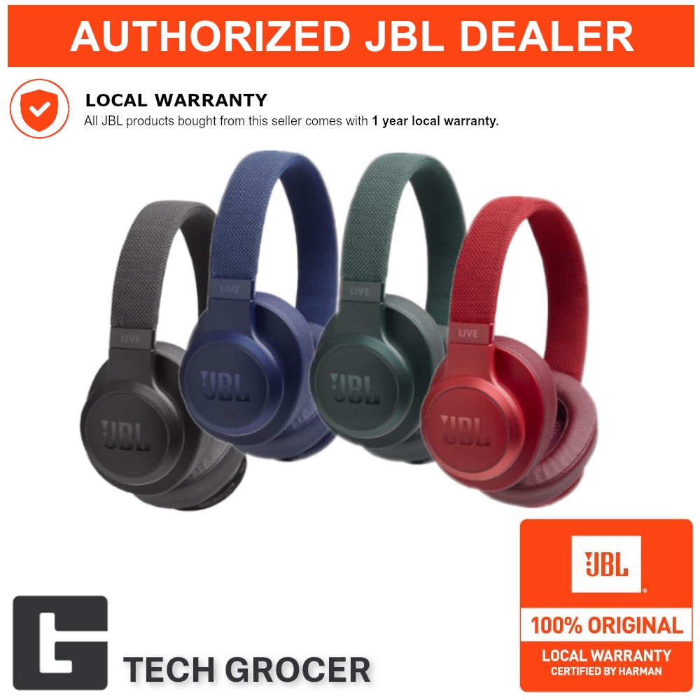 JBL LIVE 500BT Wireless OverEar Headphones Shopee Philippines