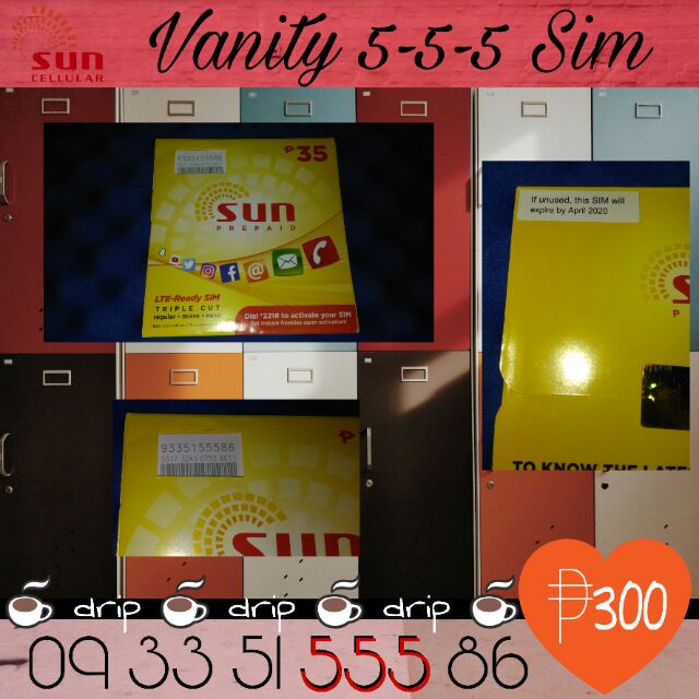 sun cellular 0933 vanity prepaid lte sim shopee philippines shopee