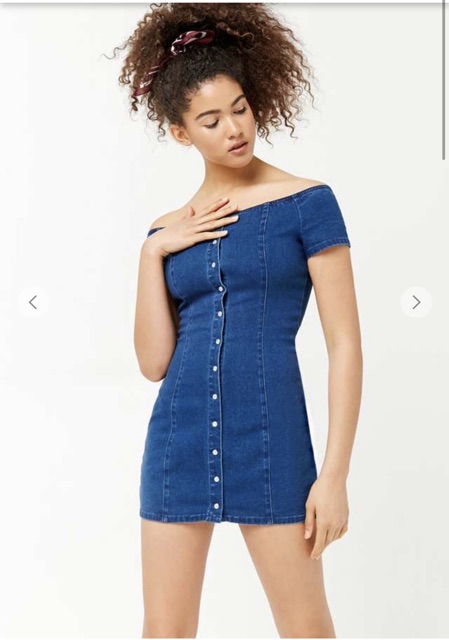 forever21 denim dress