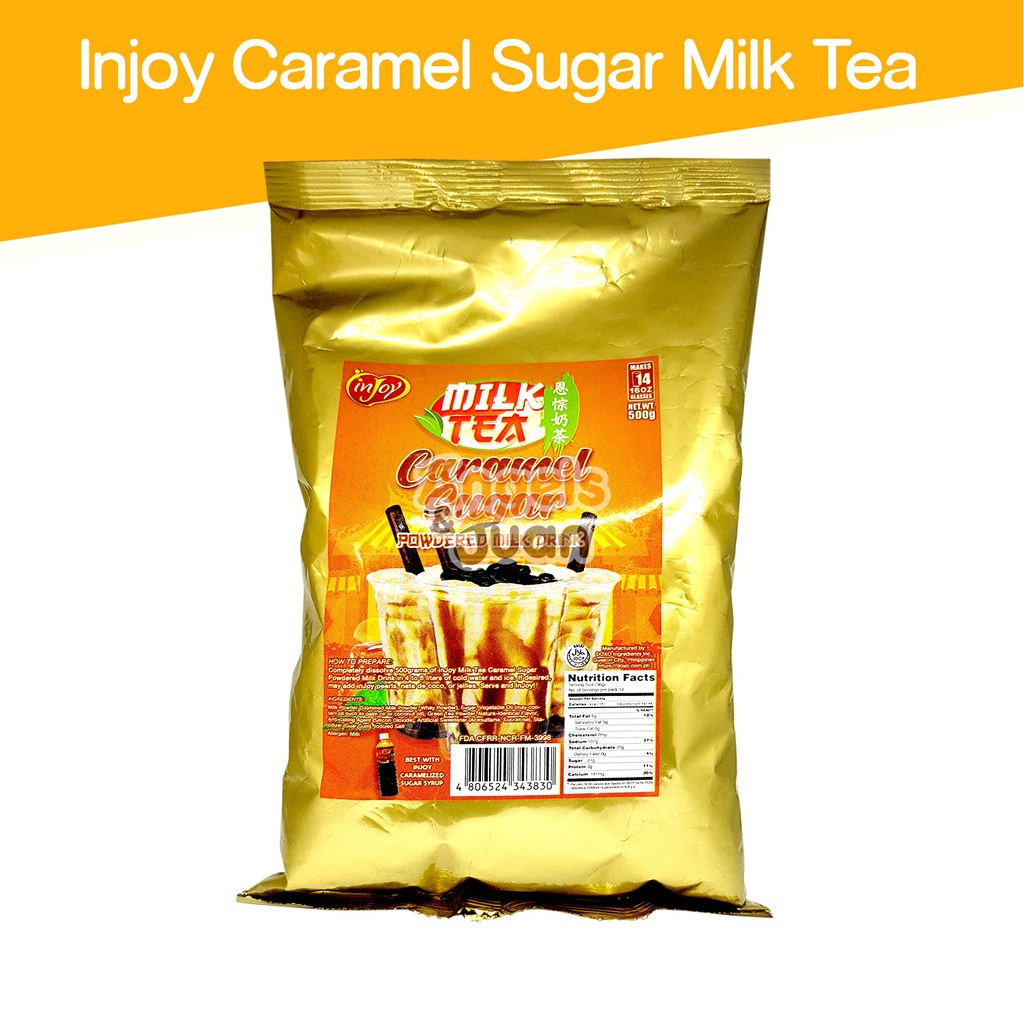 Injoy Milk Tea Powder Caramel Sugar