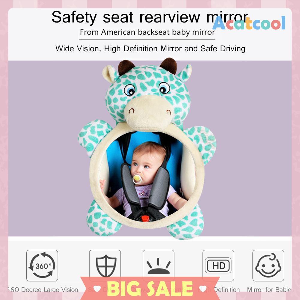 baby mirror for car without adjustable headrest
