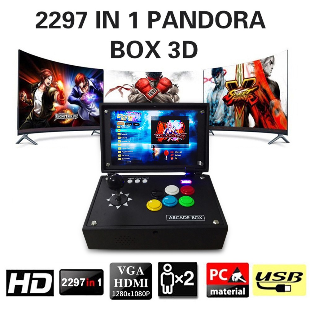 pandora's box 3d video game console