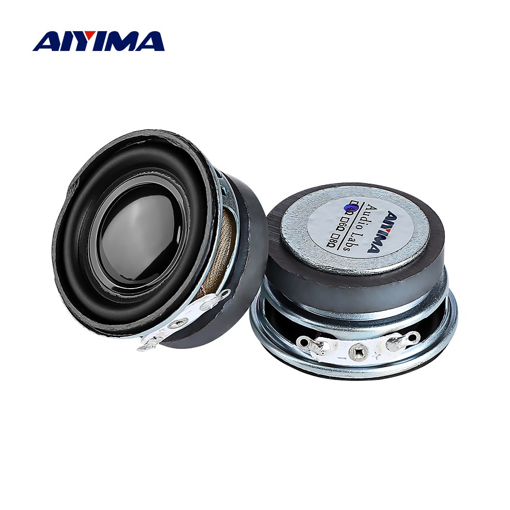 ALMOCN 2PCS 1.5 4Ohm 3W DIY Small Full Range Audio Speaker Stereo Woofer Loudspeaker for Arduino and DIY Speaker 