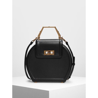 charles and keith box bag