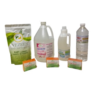 VEZEES ECO NATURALS BABY LAUNDRY POWDER DETERGENT 1 Kilo with Free 1 Kojic Soap
