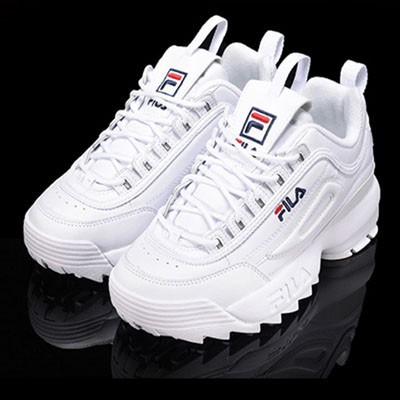 fila high sole shoes