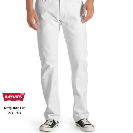 Levi 's 501 - White Jeans - Premium Quality | Shopee Philippines