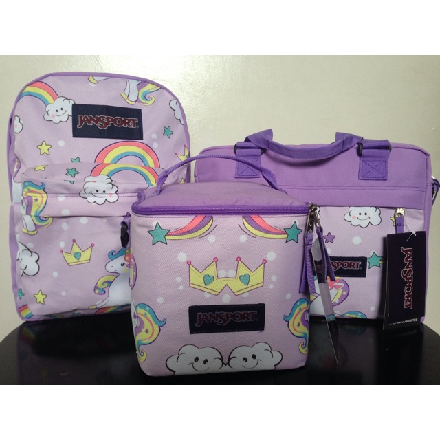 jansport unicorn lunch bag