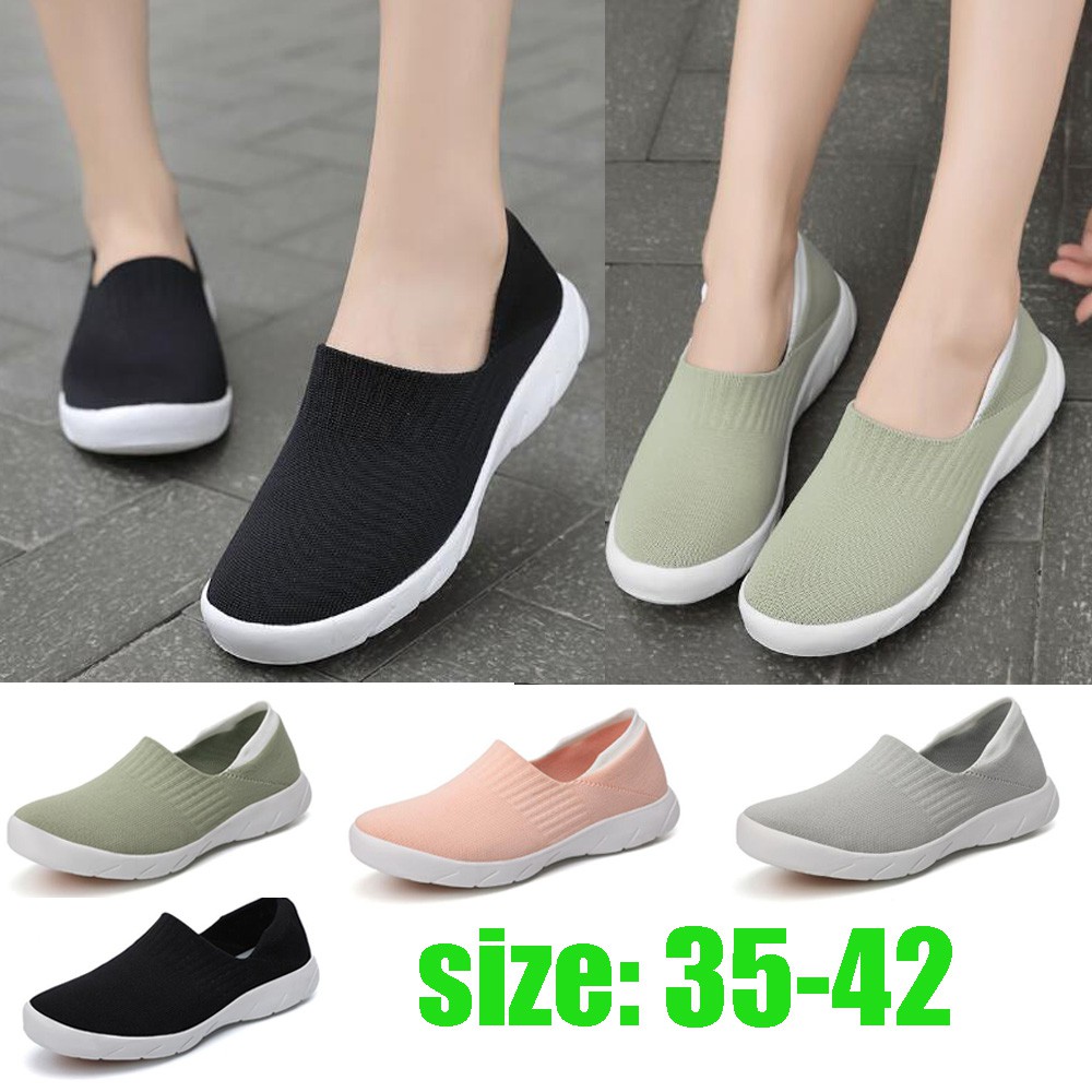 flat sole walking shoes
