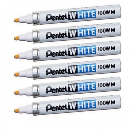 pentel white permanent marker