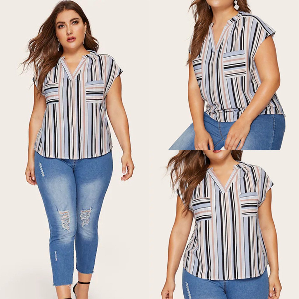 casual tops for plus size women