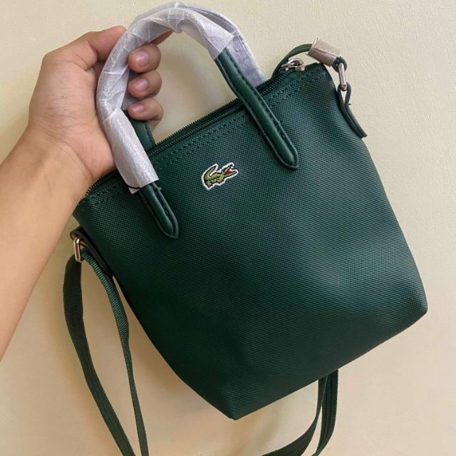 Lacoste mini sling bag exact replica 