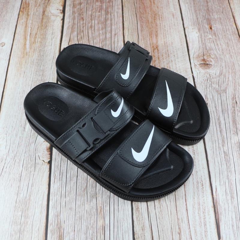 nike slippers with two straps