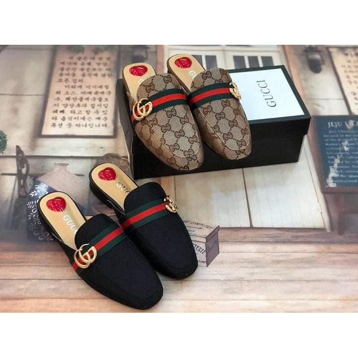 AUTHENTHIC GUCCI FLAT SANDALS | Shopee Philippines