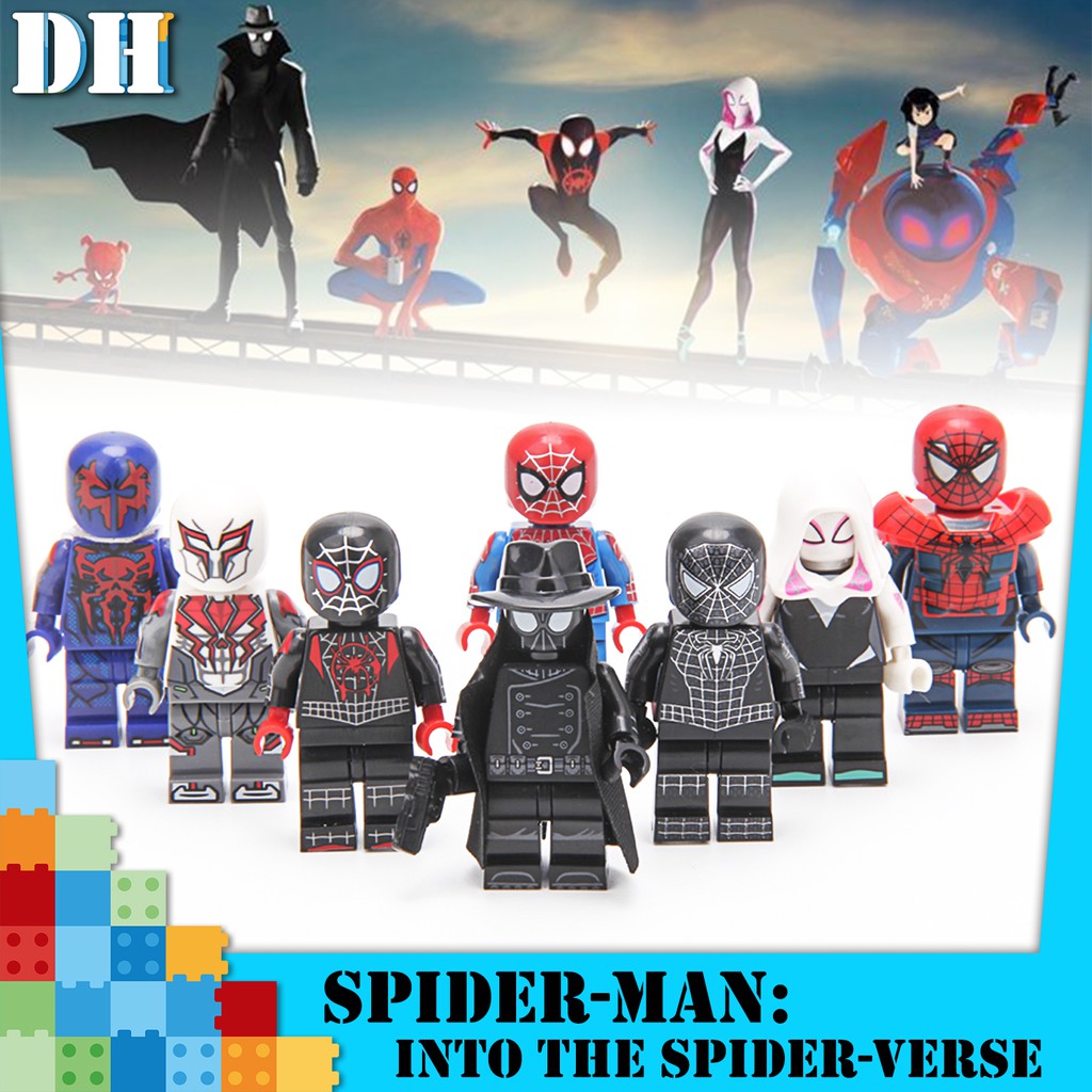 lego spiderman into the spider verse