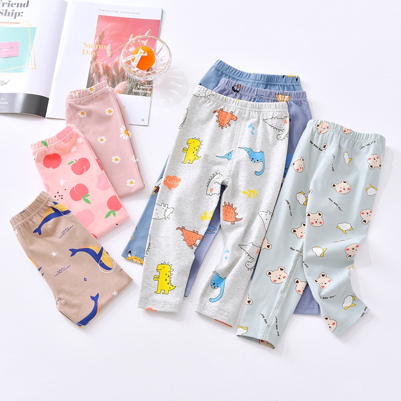 MnKC Baby Cute Pajama Sleep Cotton Pants for kids Boy Girl Pants (1-2 ...
