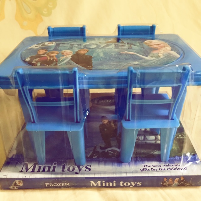 frozen kids table and chairs