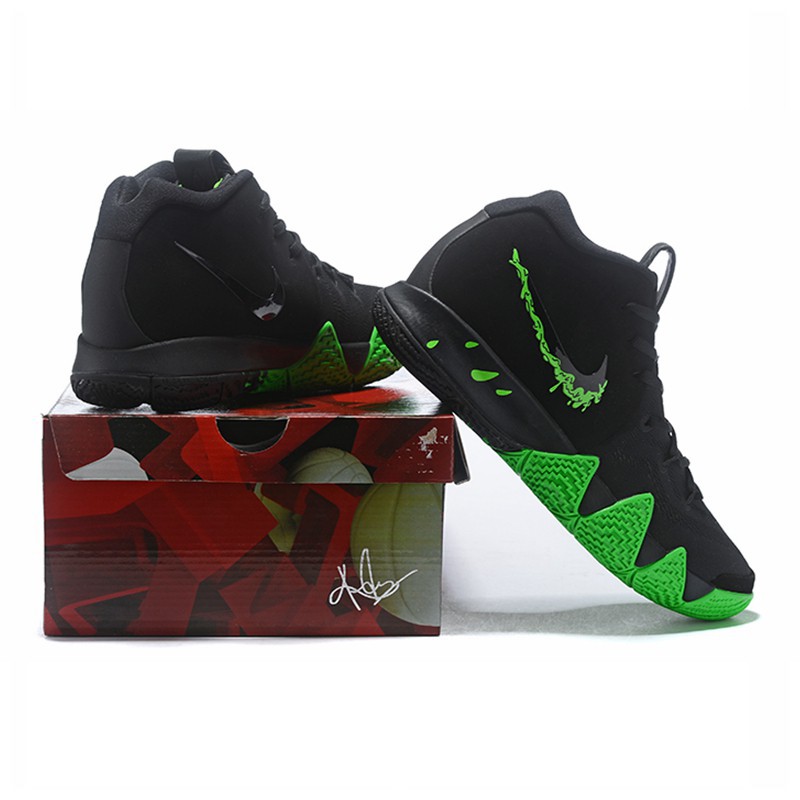Original Nike kyrie 4 “Halloween” Black/Rage Green basketball shoes |  Shopee Philippines