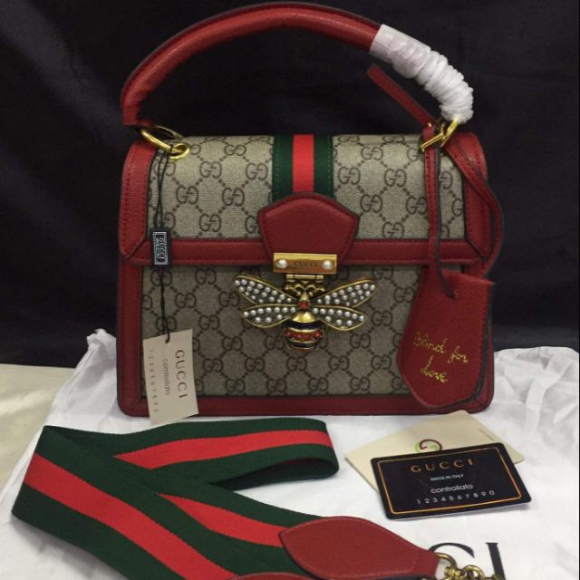 gucci sling bag with bee